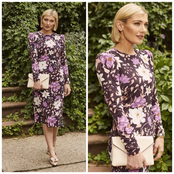 Eliza J Dresses & Skirts - NWT Eliza J Floral Long Sleeve Dress